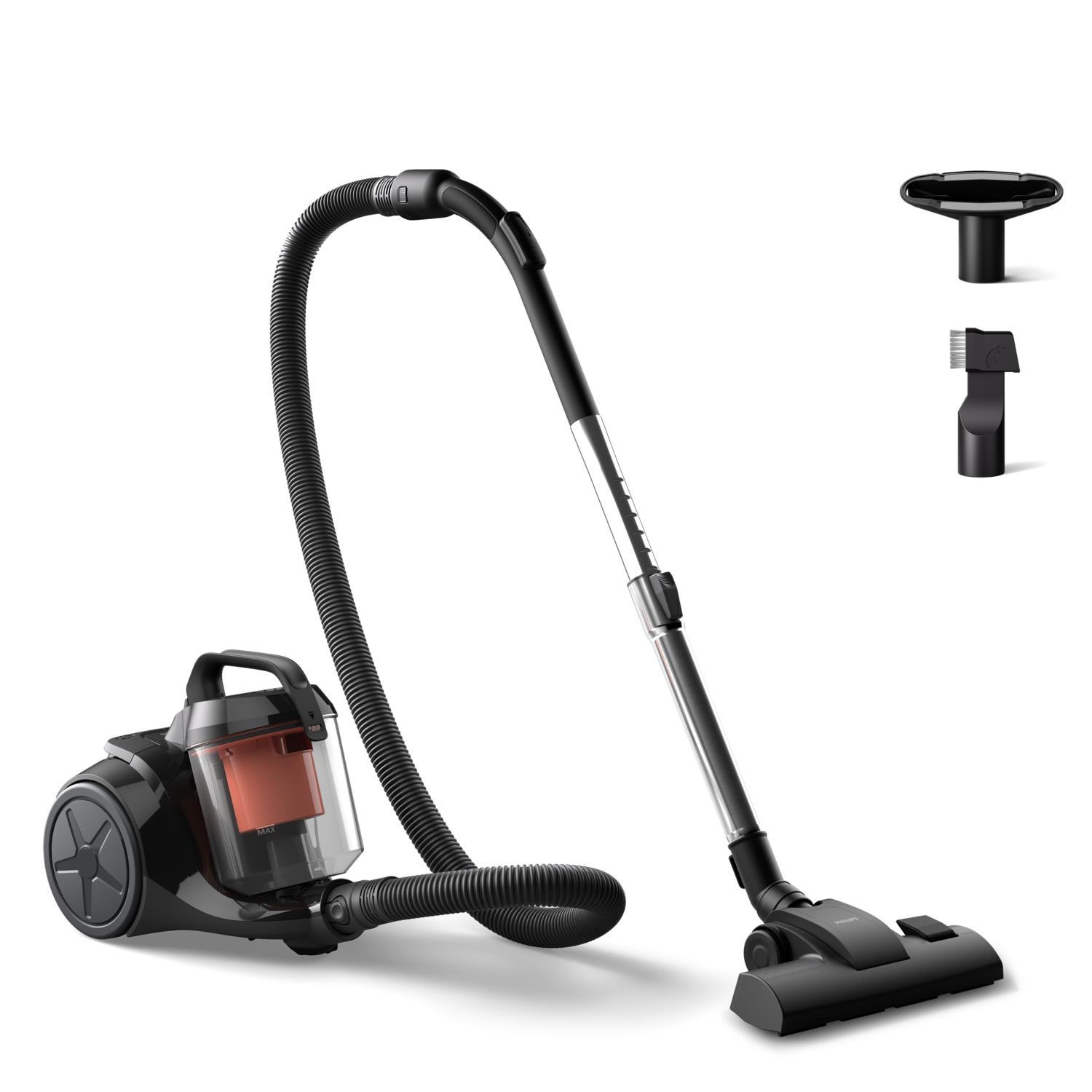 Vacuum Cleaner PHILIPS Input power 800 W Dust capacity 1.3 L Cylinder vacuum Cleaning type Dry Dust container Bagless Colour Black XB1142/10