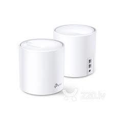 Wireless Router TP-LINK Wireless Router 2-pack 1800 Mbps Mesh IEEE 802.11a IEEE 802.11n IEEE 802.11ac IEEE 802.11ax DECOX20(2-PACK)