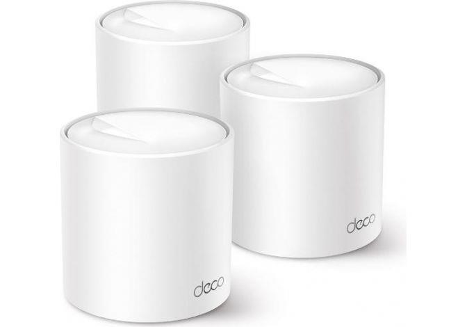 Wireless Router TP-LINK Wireless Router 3-pack 2900 Mbps Mesh Wi-Fi 6 3x10/100/1000M Number of antennas 2 DECOX50(3-PACK)