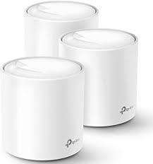 Wireless Router TP-LINK Deco X60 (3-pack) Qtty 3 pc(s) Qtty 3 pc(s) Wi-Fi band Dual-band (2.4 GHz / 5 GHz) Wi-Fi 6 (802.11ax) Ethernet WAN Yes 2xEthernet LAN (RJ-45) ports White DECOX60(3-PACK)
