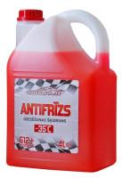 Antifrīzs Longlife -35°C, G12, sarkans, 4L | SAN004  | 4751015160451