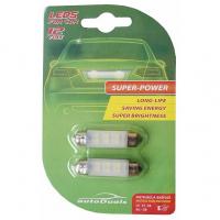 Autolampas LED SV8.5 41mm, Canbus, Ceramic, baltas, 2gab | CB70261  | 4751015161984