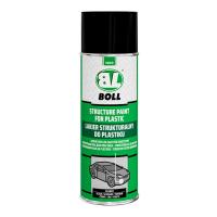 BOLL struktūrkrāsa plastmasām melna, 400ml, aerosols | BO1400  | 5907588402446