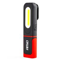 LED lukturis COB, lādējams microUSB, ar magnētu un āķi | A02818  | 5903293028186