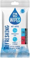 Mitrās salvetes rokām GO WIPES, 15 gab. | GO9283  | 4823071659283