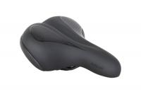 Velo sēdeklis MDR 255x210, melns ar melnu zīmējumu | MDR-C073  | 2000001163337