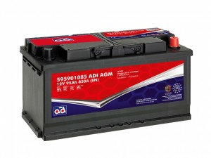 AD AGM 95Ah 850A Akumulators