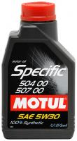 Motul SPECIFIC 504.00-507.00 Fuel Economy 0w30 5L Моторное масло