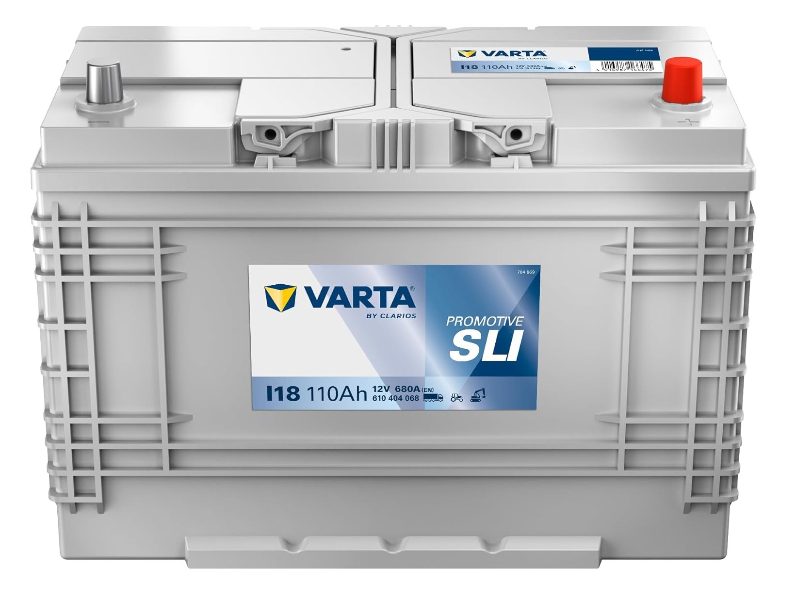 VARTA Promotive SLI I18 12V 110Ah 680A (EN), 347x173x234, 0/1, EAN4016987166475