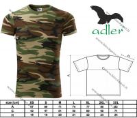 Майка ADLER расцветки "Лес" XXXL