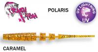 Твистер ароматизированный Crazy Fish Polaris 5.4 см CARAMEL Kalmārs