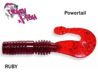 Аromātiski mānekļi Crazy Fish Powertail Ruby 7cm Zivis