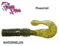 Аromātiski mānekļi Crazy Fish Powertail WATERMELON 7cm Garneles
