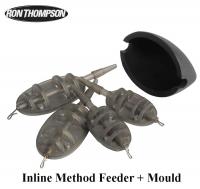 Набор кормушек Ron Thompson Inline Method Feeder + Mould 15 г .