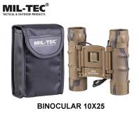 Бинокль Mil-Tec Gen II 10x25 Desert .
