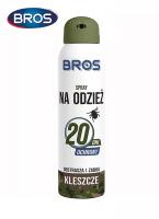 Bros Tick аэрозоль для одежды от клещей BLT izsūtīšana 1-3 d.