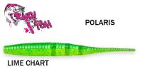 Твистер Crazy Fish Polaris 10.0 см LIME CHART плавающий Kalmārs