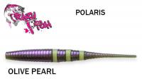 Твистер Crazy Fish Polaris 10.0 см OLIVA PEARL Kalmārs