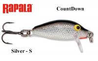 Ēsma Rapala Countdown CD01 Silver 2.5 cm