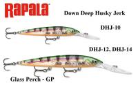 Воблер Rapala Down Deep Husky Jerk Glass Perch GP 10.0 m