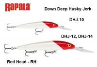 Ēsma Rapala Down Deep Husky Jerk Red Head RH 10.0 m