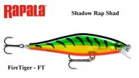 Воблер Rapala Shadow Rap Shad SDRS09 Firetiger 9 cm