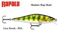 Воблер Rapala Shadow Rap Shad SDRS09 Live Perch 9 cm