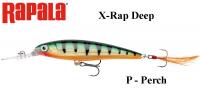 Ēsma Rapala X-Rap Deep P - Perch 8 cm