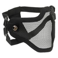Маска для лица GFC Tactical Stalker с сеткой - чёрная TLT izsūtīšana 2-4 d.