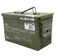 Металлический ящик Армия США M2A1 для кал. 50 Б/у TLT izsūtīšana 2-4 d.
