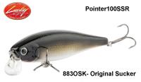 Lucky Craft Floating Pointer 100 SSR 883OSK Original Sucker 11.7 cm