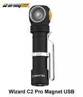 Налобный фонарь Armytek Wizard C2 Pro Magnet USB Белый свет 3в1 2500 лм ADE izsūtīšana 14d.