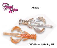 Приманка Crazy Fish Nimble 1.6"(4см) Pearl Skin by MF Kalmārs