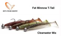 Набор приманок Savage Gear Fat Minnow T-Tail RTF для прозрачной 13 cm