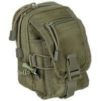 Подсумок маленький "Molle" зелёного цвета (30610B) .