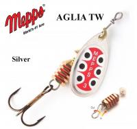 Mepps AGLIA TW ar noņemamu āķi Silver 3.5 g
