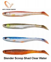 Виброхвост Savage Gear Slender Scoop Shad Clear Water Mix 15 cm