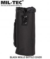 Mil-tec подсумок для бутылки MOLLE черный BLT izsūtīšana 1-3 d.