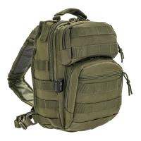 Однолямочный рюкзак Mil-Tec One Strap Assault 10 л - Оливковый TLT izsūtīšana 2-4 d.