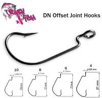 Офсетный крючок Crazy Fish DN Offset Joint DNOJH 6