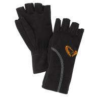 Перчатки без пальцев Savage Gear Wind Pro Half Finger Gloves Черные M