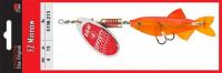 Блесна DAM Effzett Spinner Minnow Red Glitter 3 g