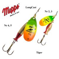 Rotējošais māneklis Mepps Aglia LongCast Tiger 24 g