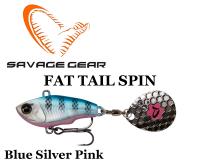 Savage Gear Fat Tail Spin Blue Silver Pink 24 g