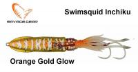 Savage Gear Swim Squid Inchiku Sea Jig māneklis Orange Gold Glow 150 g
