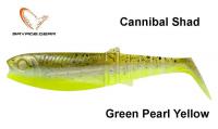 Приманка Savage Gear Cannibal Green Pearl Yellow 6.8 cm