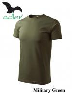 Майка с короткими рукавами ADLER Basic 129 темно-зеленая M