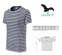 Тельняшка Adler Sailor Navy Blue с коротким рукавом XXL