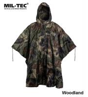 Пончо (плащ-палатка)Mil-Tec US Rip-Stop Poncho расцветка лес .