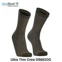 Ūdensdrošs Zeķes DexShell Ultra Thin Crew DS683OG S